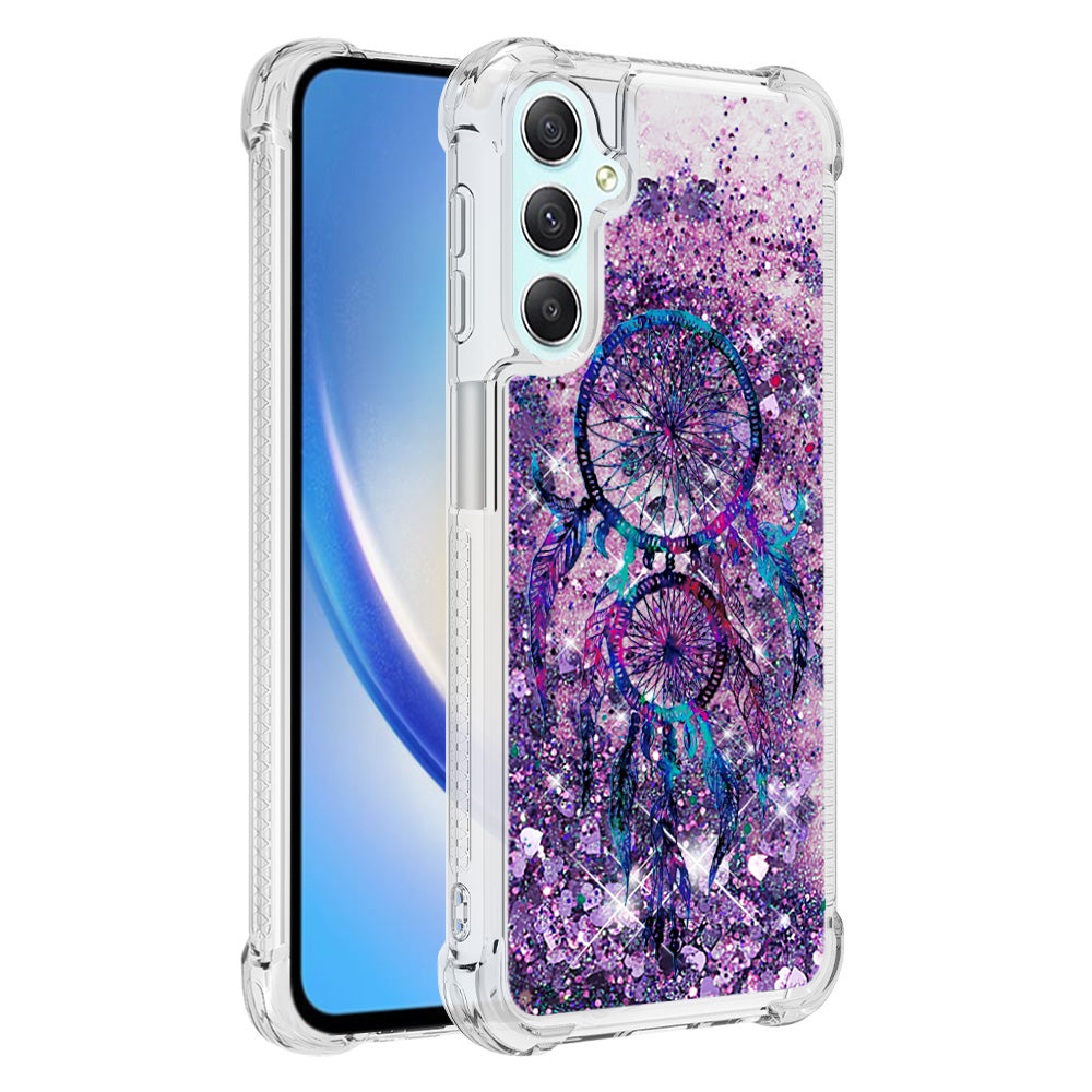 YB Quicksand Series-2 Glitter Liquid Waterfall Case for Samsung Galaxy A25 5G A24 4G Soft TPU Pattern Printing Phone Cover YB Quicksand Series-2 Glitter Liquid Waterfall Case for Samsung Galaxy A25 5G A24 4G Soft TPU Pattern Printing Phone Cover